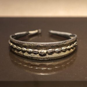 Pulsera eslabones con baño de oro